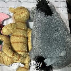 Winnie l'Ourson et ses amis en peluche de style rétro