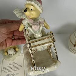 Winnie l’ourson Banque Le pot d’or de Pooh Collection Lenox Disney Showcase