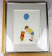 Winnie L'ourson Christopher Robin Ballon Disney Animation Cel Années 1980 Le 2500