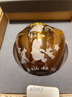 Winnie l'ourson LENOX DISNEY Bol en cristal ambré - ÉDITION LIMITÉE 000/250