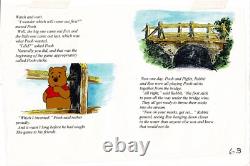 Winnie l’ourson et une journée pour Bourriquet Production Animation Cel Disney 1983 63
