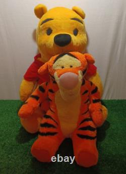 Winnie l'ourson vintage, Tigrou le tigre - Grande peluche Disney