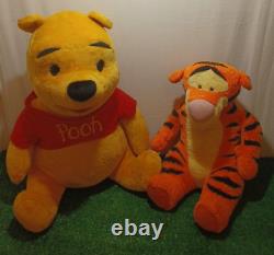 Winnie l'ourson vintage, Tigrou le tigre - Grande peluche Disney