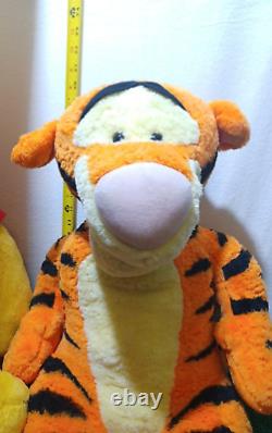 Winnie l'ourson vintage, Tigrou le tigre - Grande peluche Disney