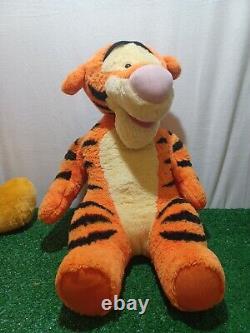 Winnie l'ourson vintage, Tigrou le tigre - Grande peluche Disney