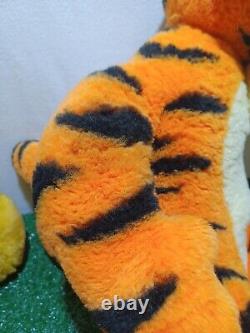 Winnie l'ourson vintage, Tigrou le tigre - Grande peluche Disney