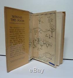 Winnie-the-pooh 1st Ed 1st Printing Milne / Shepard, Methuen 1926 Hardcover + Veste