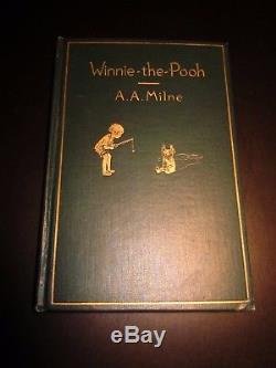 Winnie-the-pooh Ep Dutton 1926 Première Édition Rare