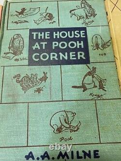 Winnie-the-pooh L'édition Des Collectionneurs 4 Volumes A. A. Milne 1er Ed