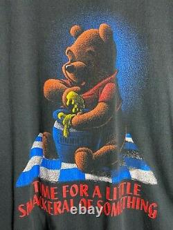 XL Disney Winnie The Pooh Horror Scary Smackeral Of Something Promo Shirt Vtg